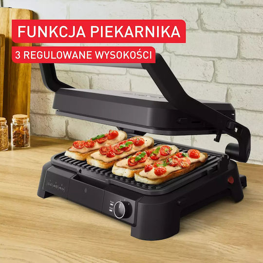 Tefal Supergrill 3In1 Xl Sandwichmaker Grill mit Abnehmbaren Platten 2200W Inox
