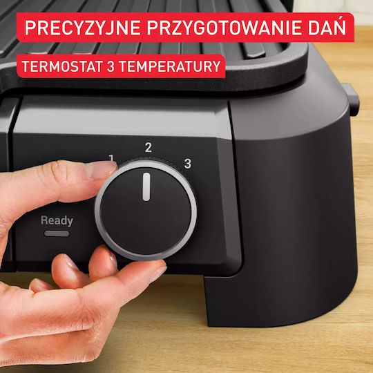 Tefal Supergrill 3In1 Xl Sandwichmaker Grill mit Abnehmbaren Platten 2200W Inox