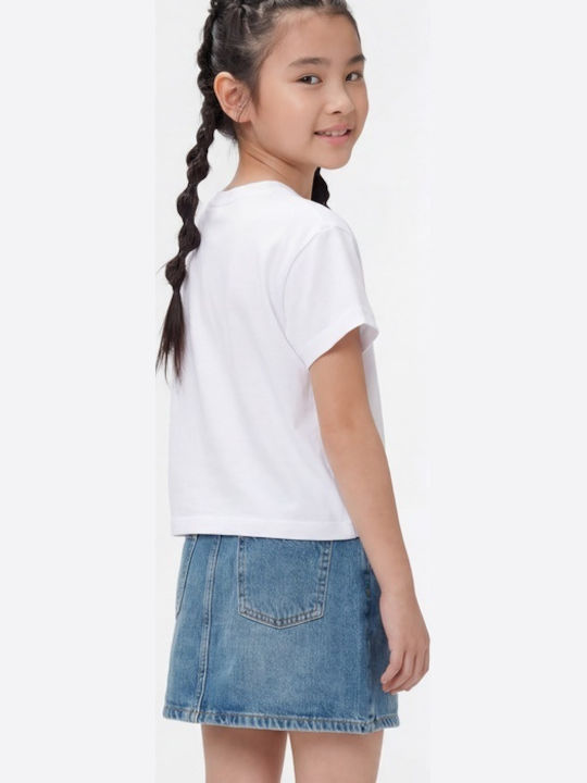 Kinderoberteile T-Shirts Weiß