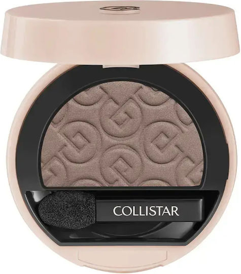 Collistar Impeccabile Compact Eyeshadow Fard de Pleoape Matifiant Formă Solidă Greige Matte 3gr