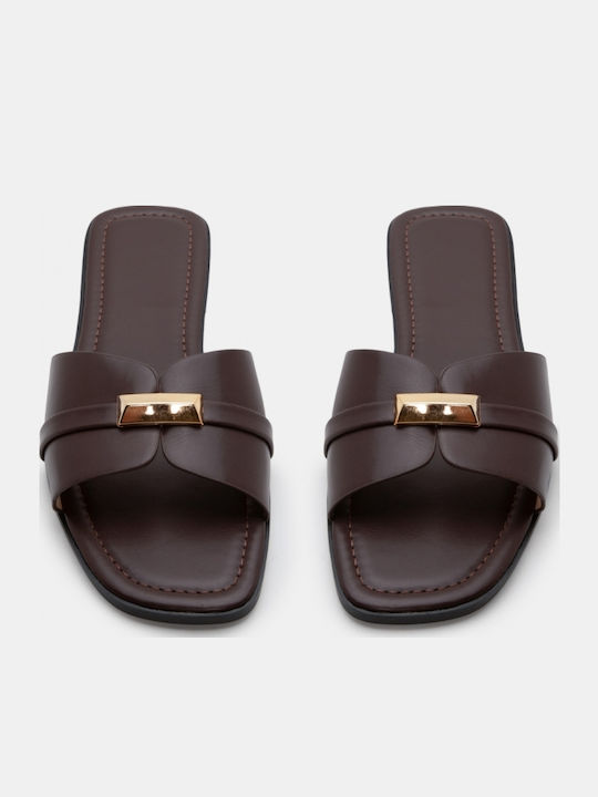 Women's Flat Sandals Brown