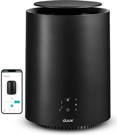Duux Threesixty 2 Heizlüfter Boden Schwarz 1800W