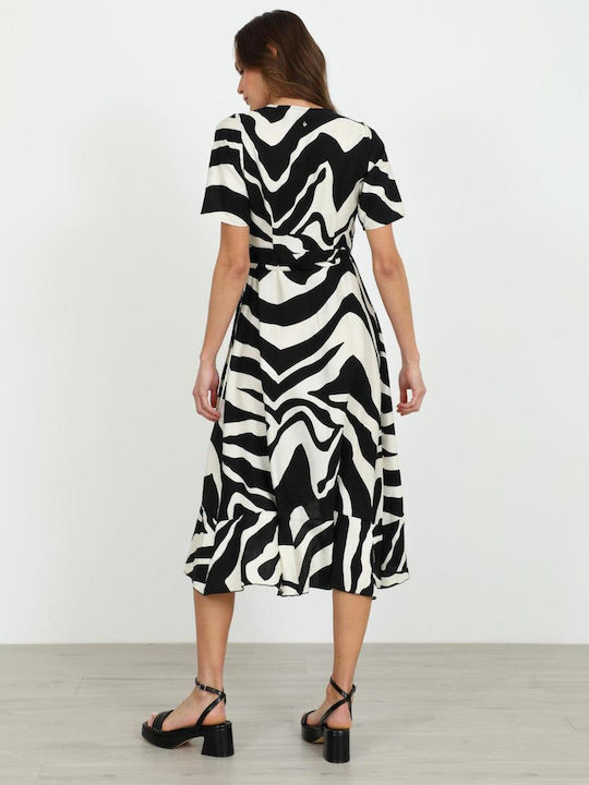 Sommer Mini Damenkleid für Hochzeit - Taufe Schwarz