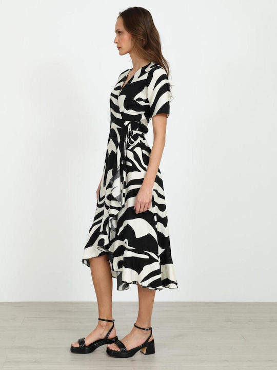 Sommer Mini Damenkleid für Hochzeit - Taufe Schwarz