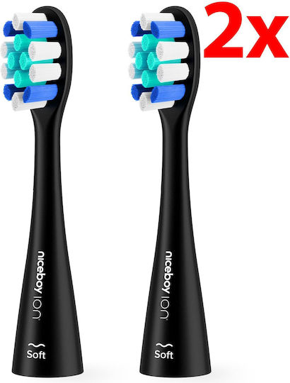 Niceboy Ion Sonic Lite меки черни 2 броя