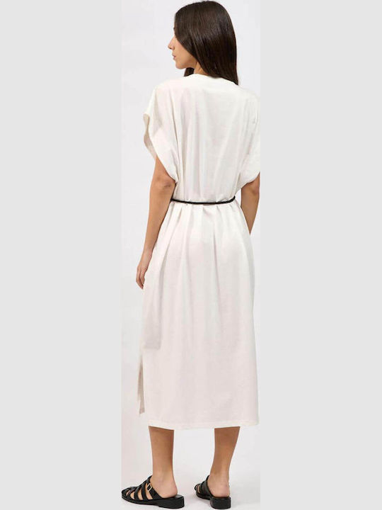 Summer Midi Dress White