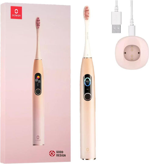 OClean X Pro Ηλεκτρική Οδοντόβουρτσα Ροζ