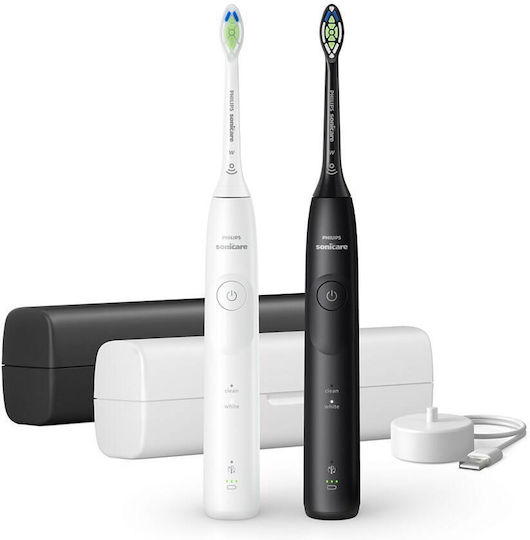 Philips Sonicare Electric Toothbrush with Pressure Sensor and Travel Case Navy Blue