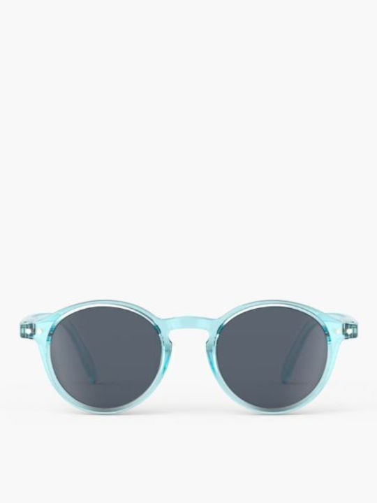 Izipizi Round Kids Sunglasses with Polarized Mirror Lens Blue for 5-7 Years