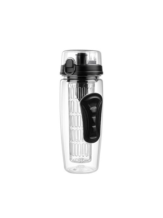 Παγούρι Πλαστικό 1000ml Διάφανο