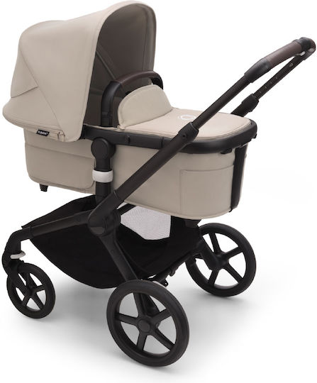 Bugaboo Fox 5 Регулируема Бебешка Количка 2 в 1 Подходяща за Новородено Desert Taupe Melange 9.9kg