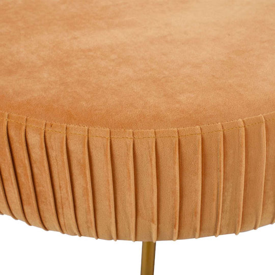Samt-Tabouret Gold 118x64x40,5cm