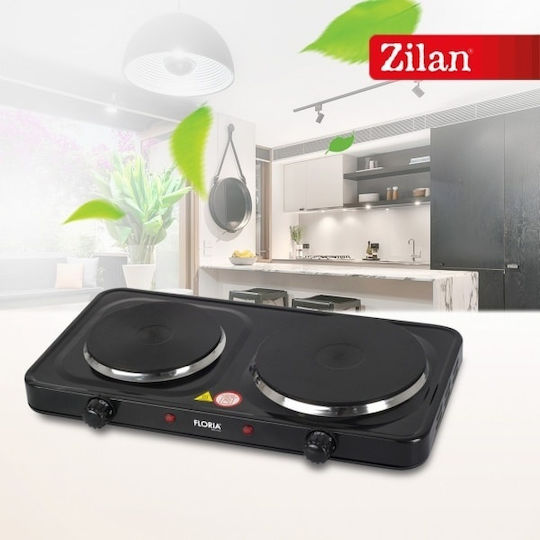 Zilan Печки за плот Емайл Двойна Черен