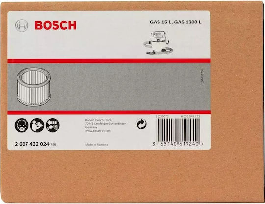 Bosch 2 607 432 Filters Electric Vacuum Compatible with Bosch