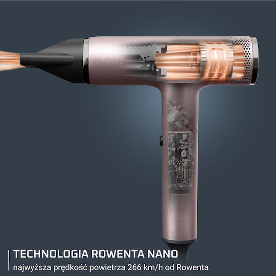 Rowenta Ionic Πιστολάκι Μαλλιών με Φυσούνα 1700W