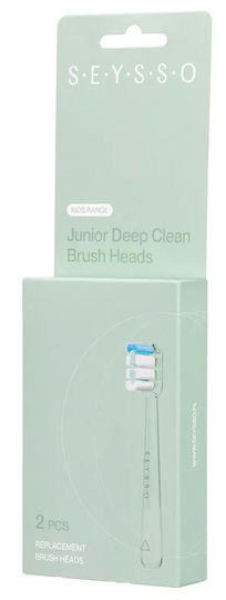 Seysso Electric Toothbrush Heads 2 Pieces for 3+ Years
