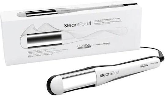 L'oreal Paris Steampod 4 Eu Plug Πρέσα Μαλλιών Ατμό Κεραμικές Πλάκες