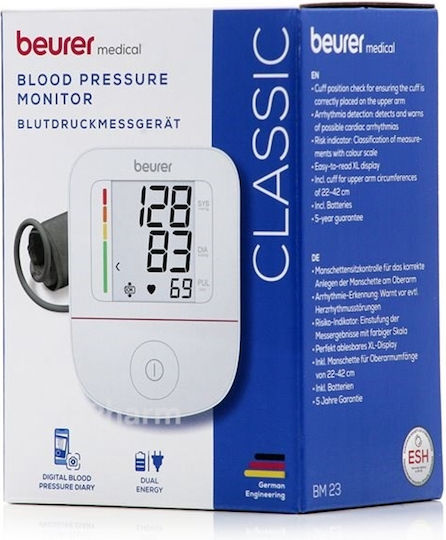Beurer Bm23 Blood Pressure Monitor 5 Years Warranty Electronics