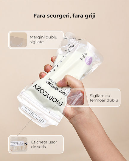 Momcozy Σακουλάκια Αποθήκευσης Μητρικού Γάλακτος 170ml 120τμχ