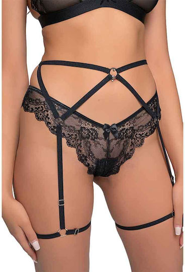Women's Garter Milena Paris Elastics & Garter Belts Black