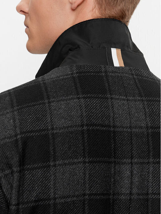 Palton Barbatesc Black