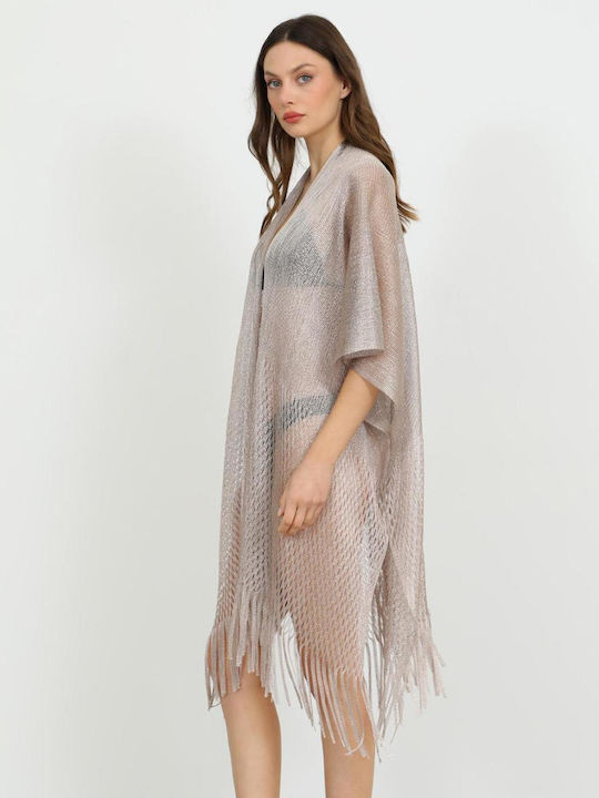 Doca Caftan De Plajă Pentru Femei Bej