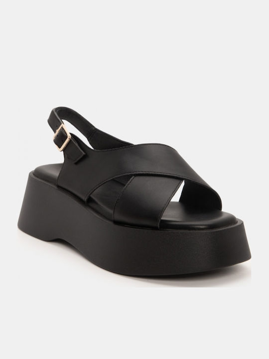 Women's Black Summer Platforms