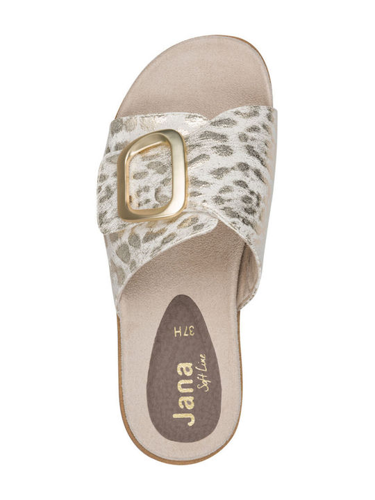 Anatomische Damenplattformen Beige