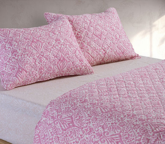 Nef-Nef Homeware Jetrix Cuvertură Pat Dublu Microfibra Violet 230x240cm