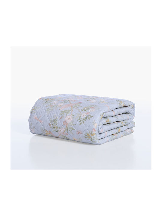 Nef-Nef Homeware Dreamel Tagesdecken Übergröße Mikrofaser Blaue 230x240cm