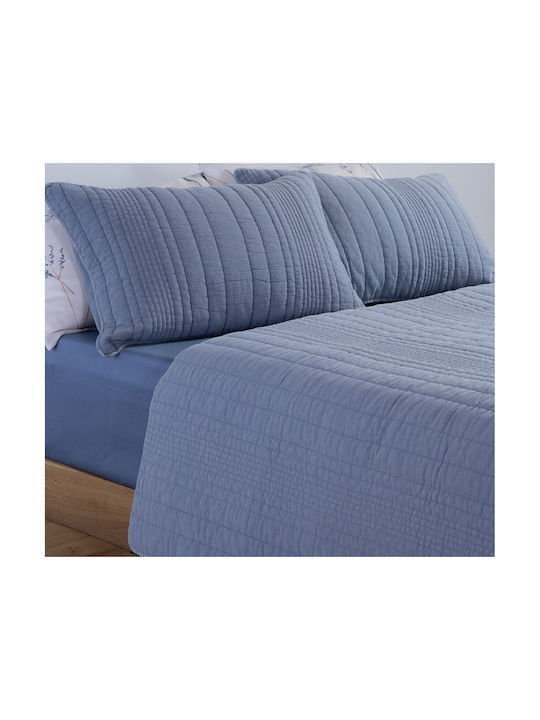 Nef-Nef Homeware Set Kissenbezüge Blau 52x72cm