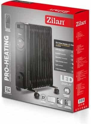 Zilan Καλοριφέρ Λαδιού με 11 Φέτες 2500W