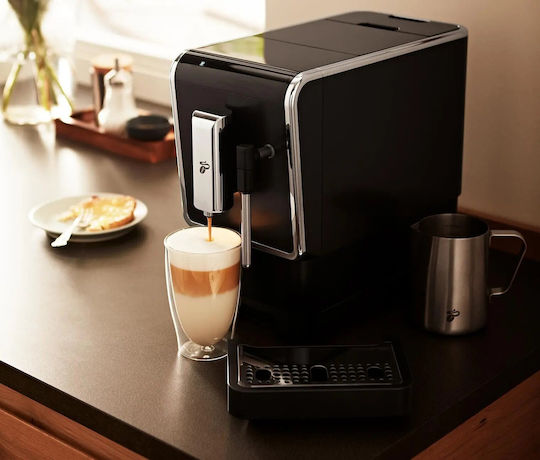 Tchibo Esperto Automatic Espresso Machine 1470W Pressure 19bar with Grinder Black