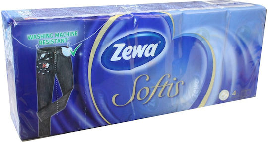 Zewa Softis 15 Χαρτομάντηλα (1 Πακέτο)