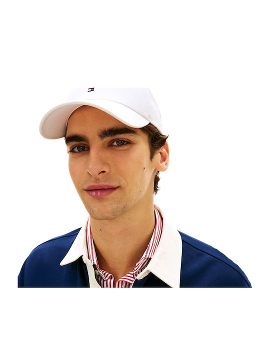 Tommy Hilfiger Flag Baseball Cap Men Tommy Hilfiger Λευκο Am0am13008-ybl