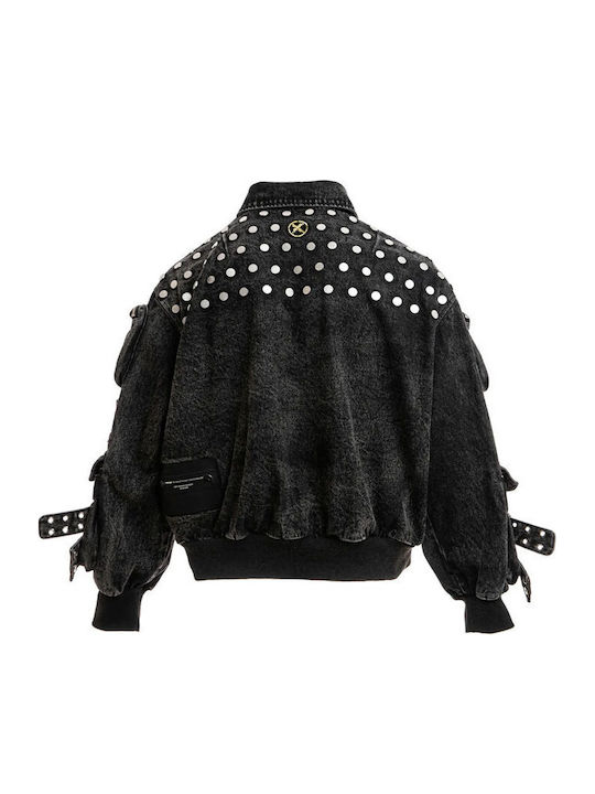 Women's Jean Jacket Black