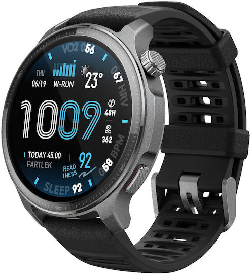 Amazfit Balance 2 XT 47mm Waterproof Smartwatch with Heart Rate Monitor (Black)