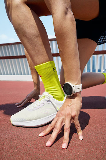 Suunto Run Stainless Steel 46mm Smartwatch with Heart Rate Monitor (Lime)