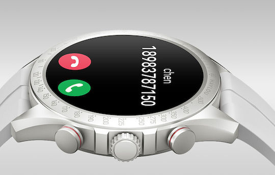 Haylou Solar Pro Smartwatch με Παλμογράφο (Ασημί)