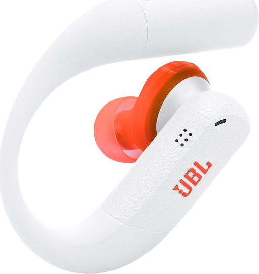 JBL Endurance Peak 4 In-ear Bluetooth Handsfree Headphones with Sweat Resistance and Charging Case White