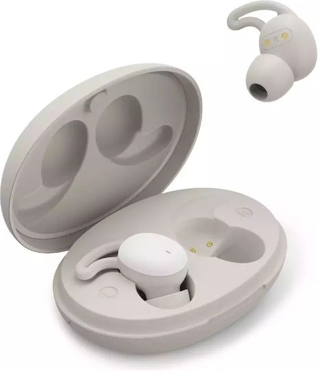 HAMA Spirit Calm In ear Bluetooth хендсфри Слушалки с Кутийка за Зареждане Бял