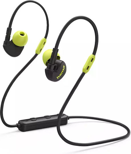 HAMA Freedom Athletics III In-ear Bluetooth Handsfree Căști cu Rezistență la Transpirație Negru
