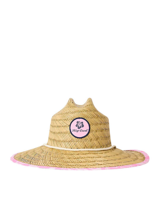 Rip Curl Kids' Straw Pink Hat