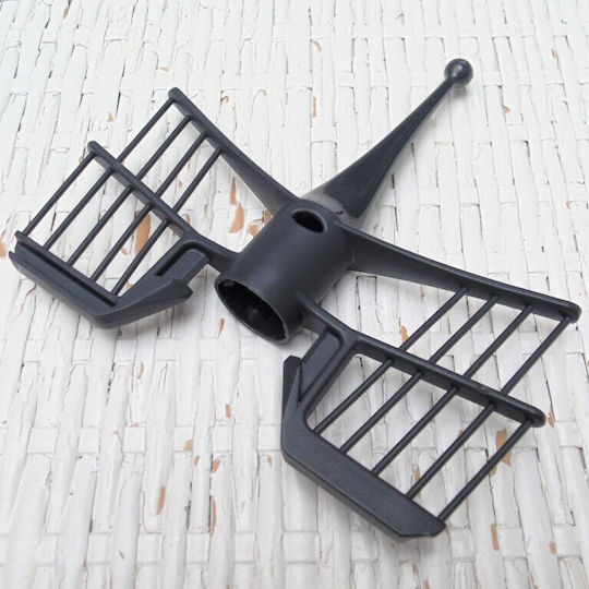 Tel De Amestecare Tip Fluture Compatibil Thermomix Tm5 Tm6 Viteză Maximă 4 Plastic Flexibil Negru
