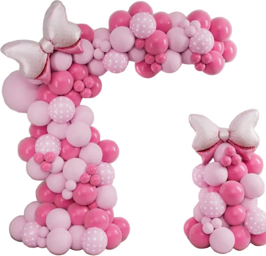 Birthday Balloon Minnie Pink