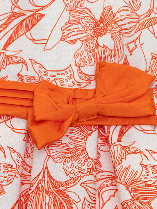 Girls Dress Orange