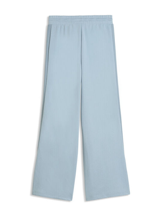 Hohe Taille Damen Jogginghose Ausgestellt Seafoam