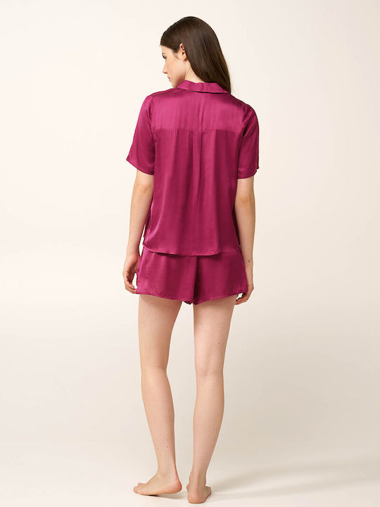 Vamp Summer Women's Pyjama Set Violetti