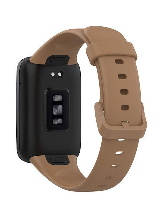 Silicone Strap Mi Band 7 Pro M7 Pro 3 Brown Brązowy
