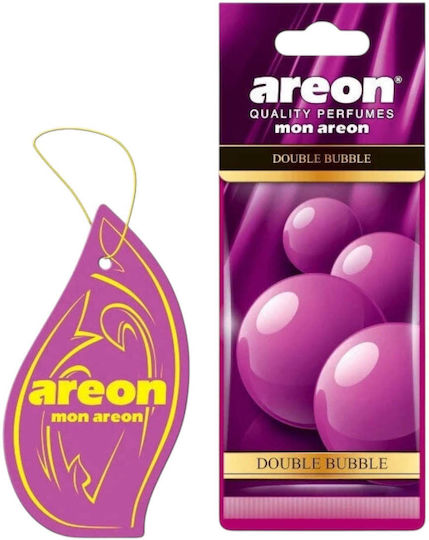 Areon Car Air Freshener Tab Pendand Mon Double Bubble